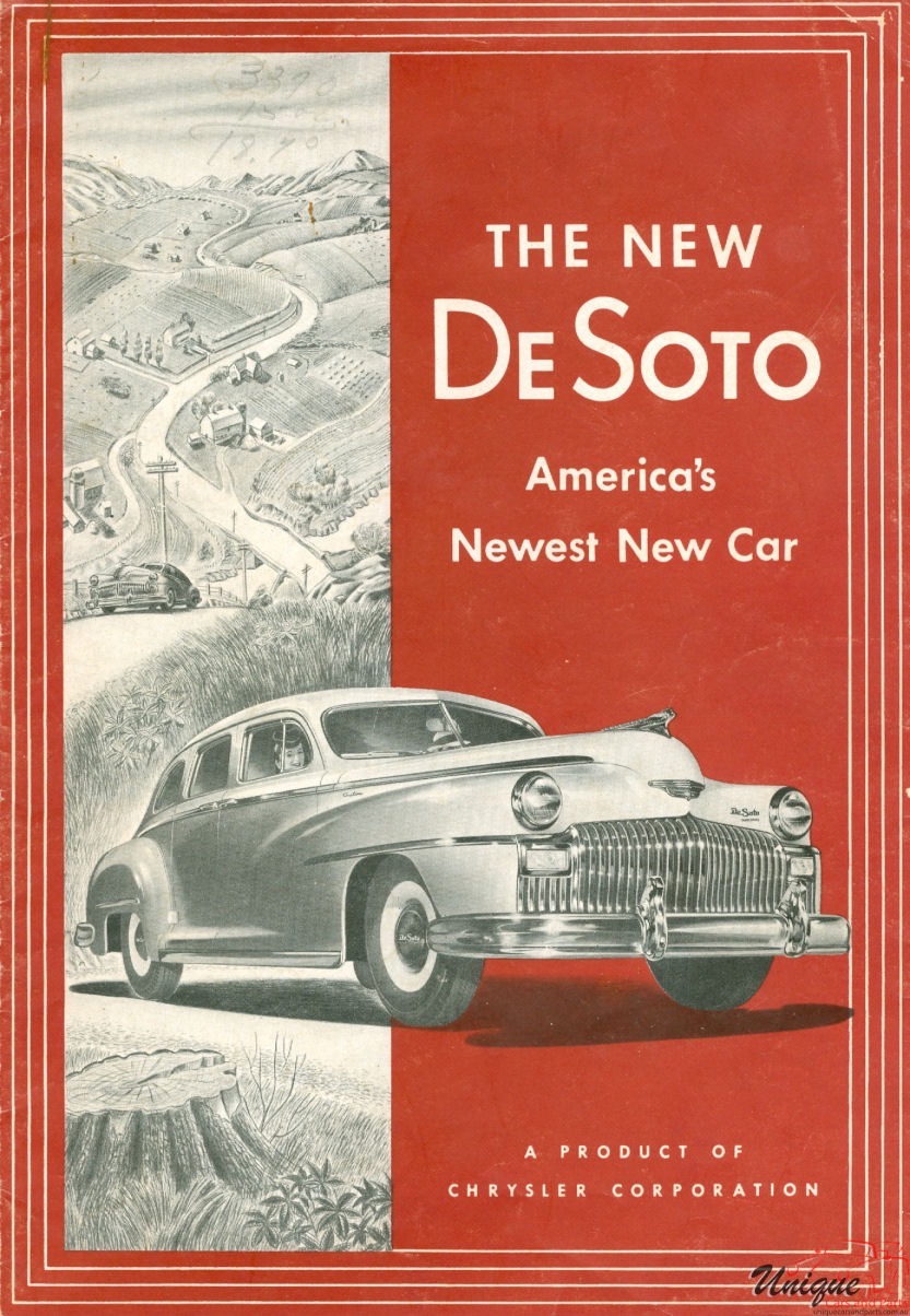 1946 DeSoto Brochure Page 1